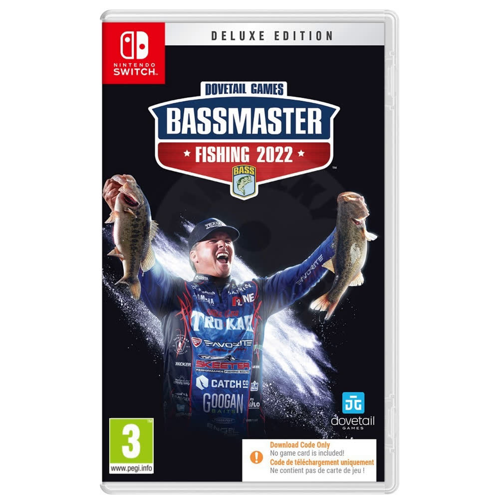 Bassmaster Fishing 2022: Deluxe Edition (Code in box) [Nintendo Switch, русские субтитры]