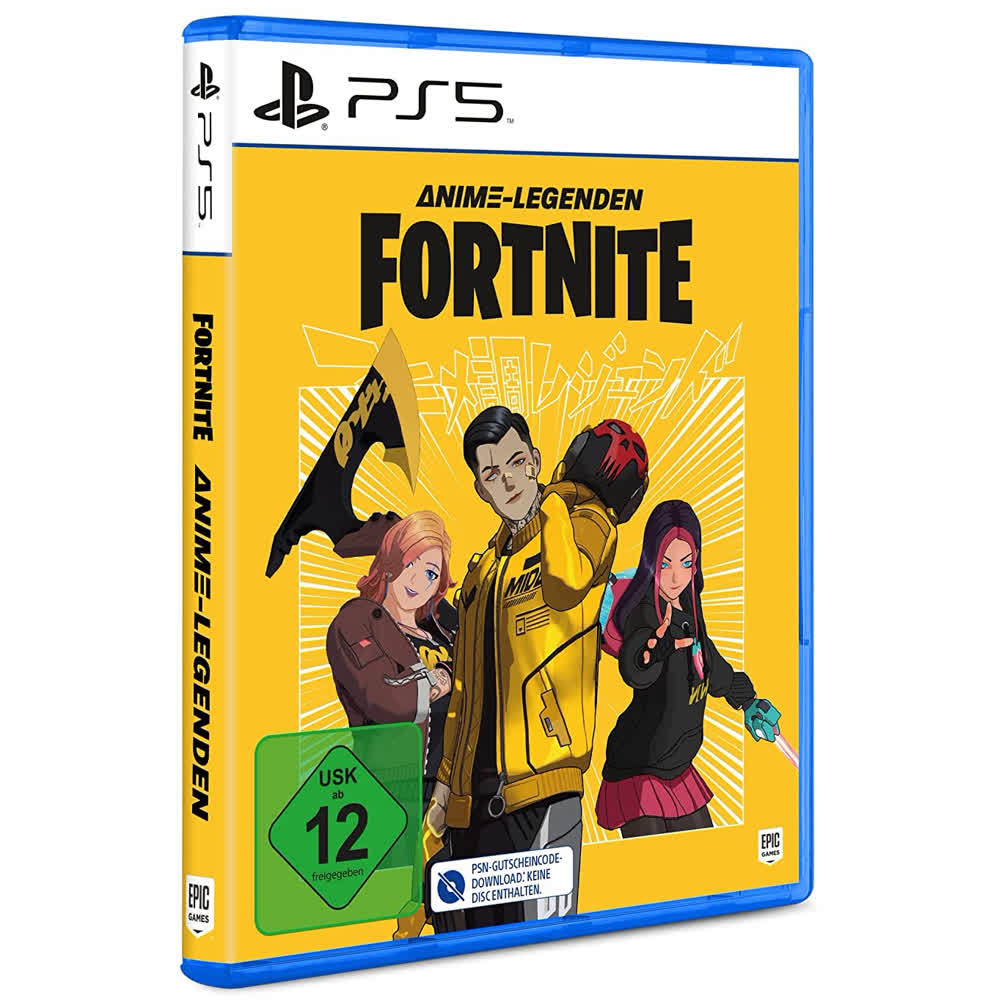 Fortnite Anime Legends Pack (Download Code only) [PS5, английская версия]