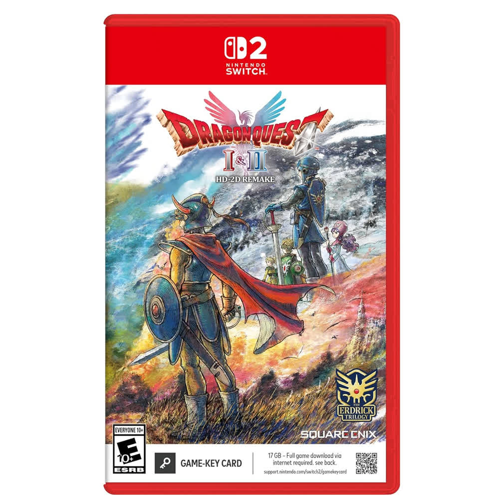 Dragon Quest I & II HD-2D Remake (Game-Key Card)  [Switch 2, английская версия]