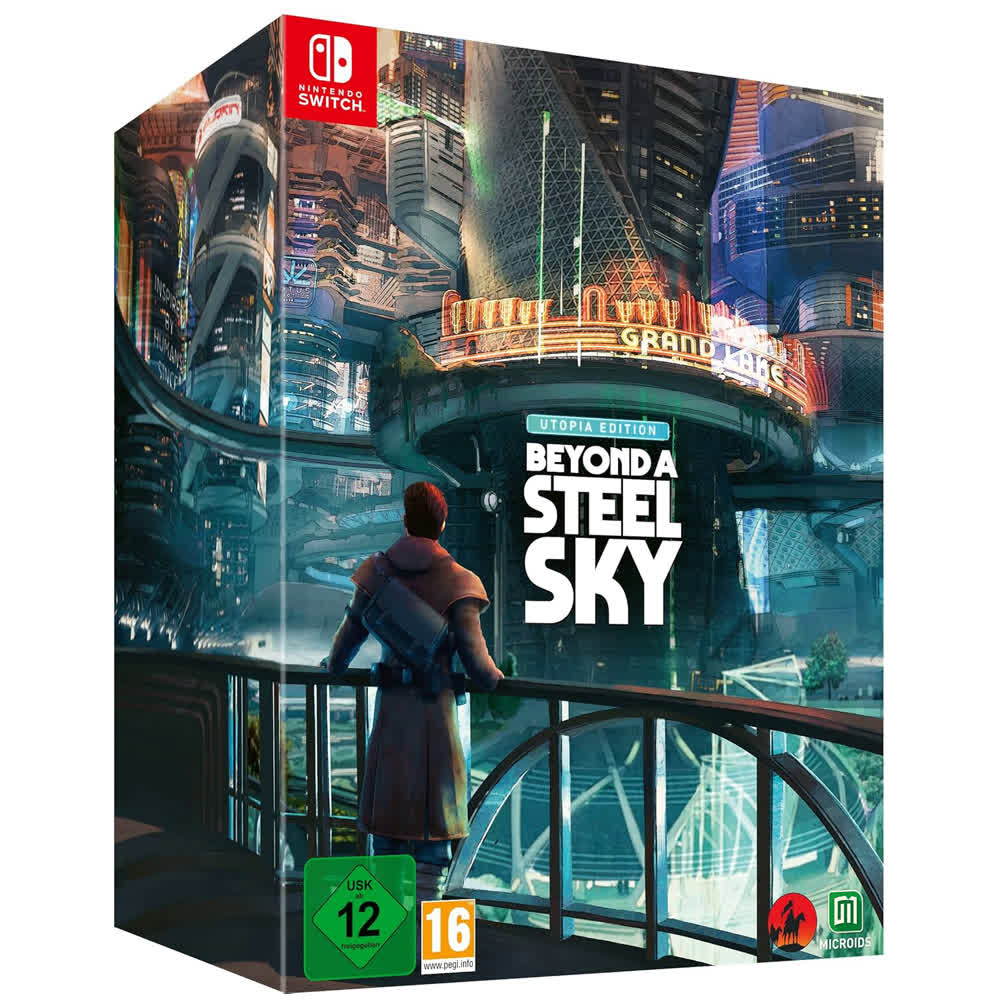 Beyond a Steel Sky - Utopia Edition [Nintendo Switch, русские субтитры]