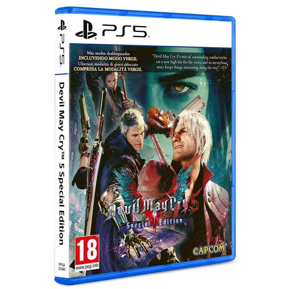 Devil May Cry 5 - Special Edition [PS5, русские субтитры]