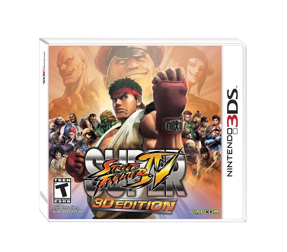 Super Street Fighter IV: 3D Edition [3DS, английская версия]