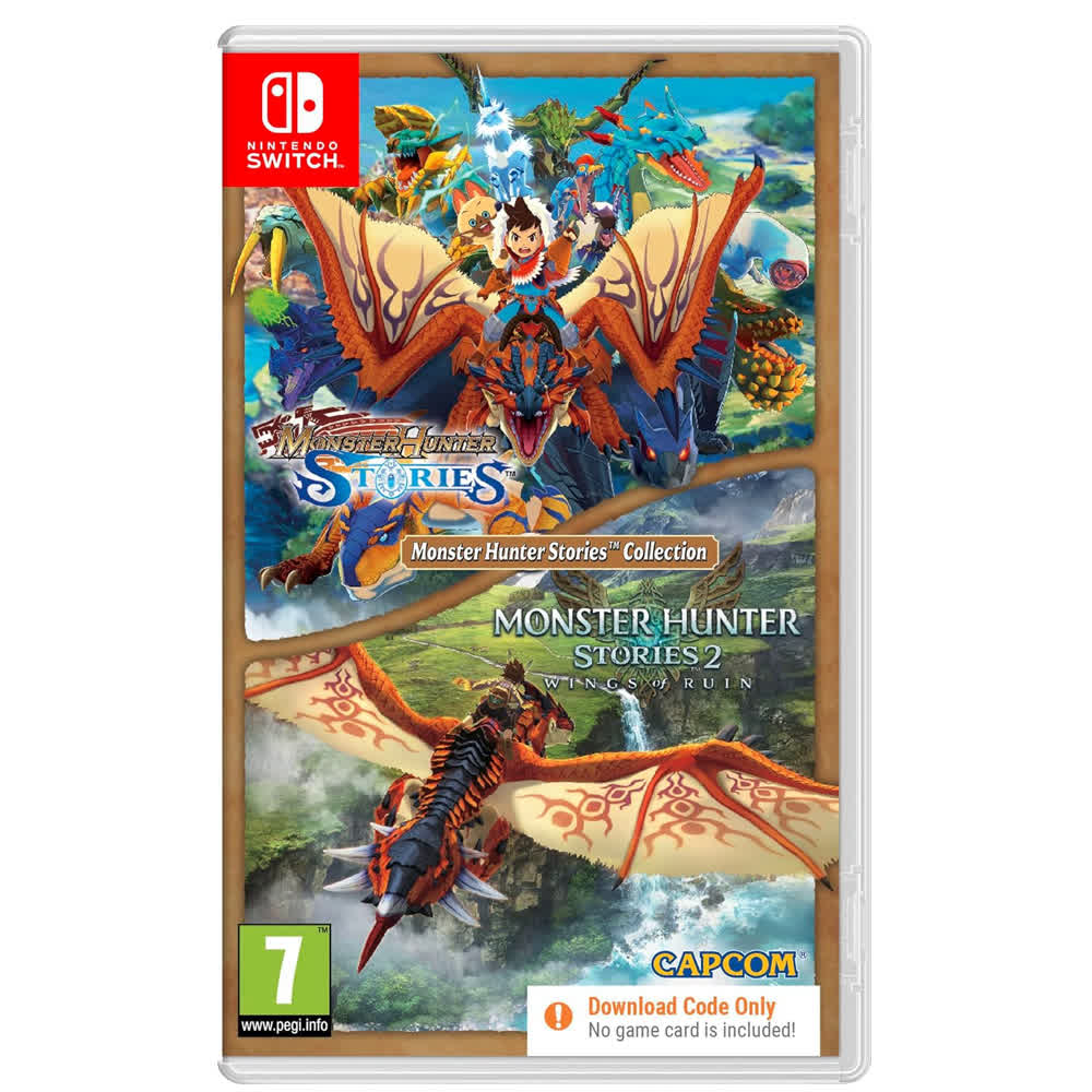 Monster Hunter Stories Collection (Code in a box) [Switch, английская версия]