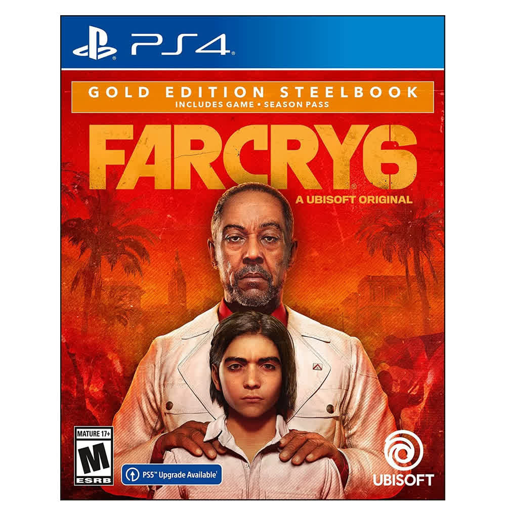 Far Cry 6 - Steelbook Gold Edition [PS4, английская версия]