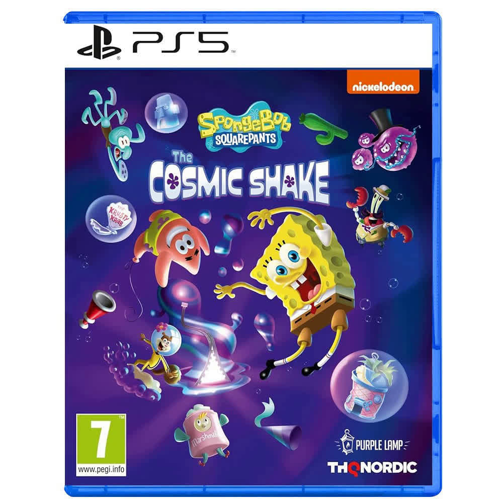 SpongeBob SquarePants The Cosmic Shake [PS5, русские субтитры]