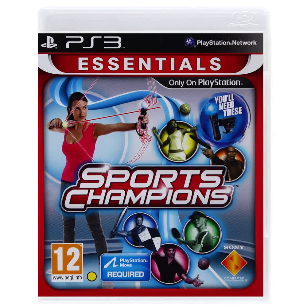 Sports Champions - Move (Essentials) [PS3, английская версия]