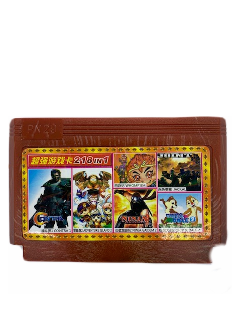 A-218в1  CHIP&DALE 1.2.3+TANK 90+SUPER MARIO+DARKWING DUCK+M.K.4+STREET FIGHTER+LODE RUNNER+TOM
