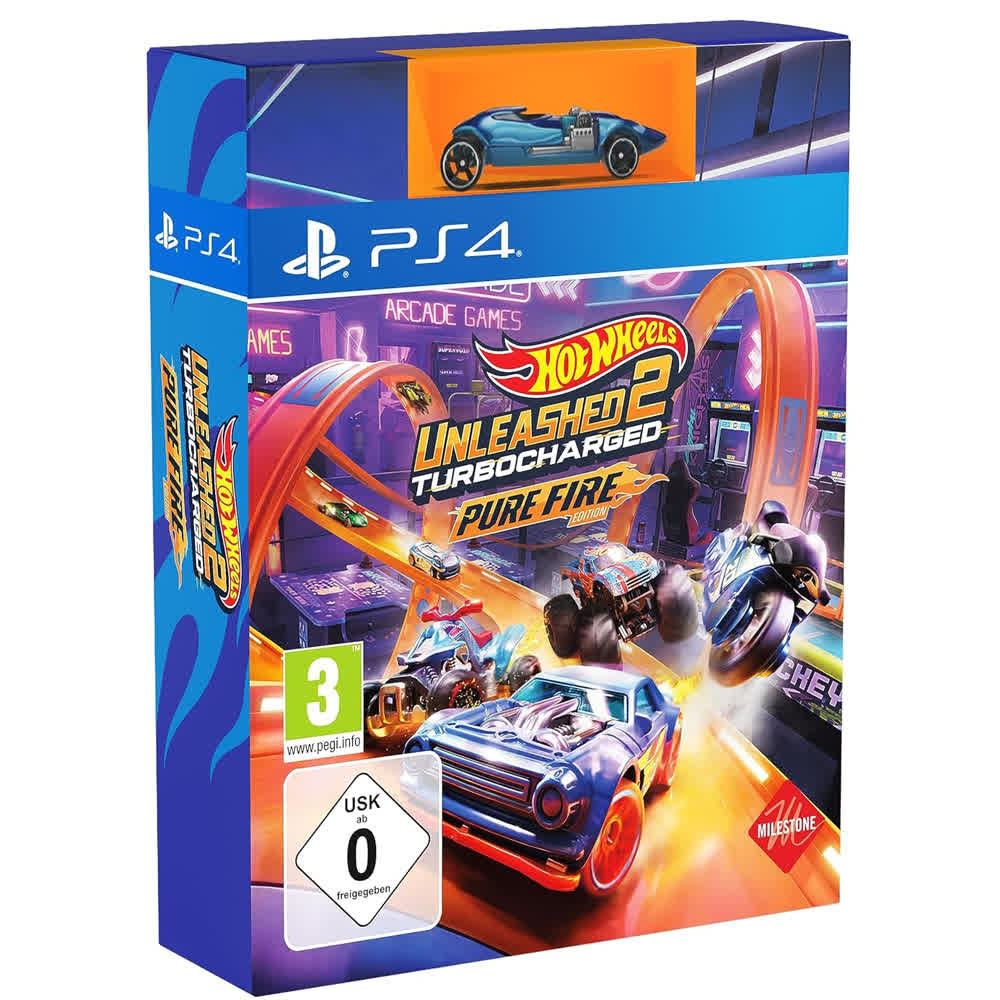 Hot Wheels Unleashed 2 - Turbocharged - Pure Fire Edition [PS4, английская версия]