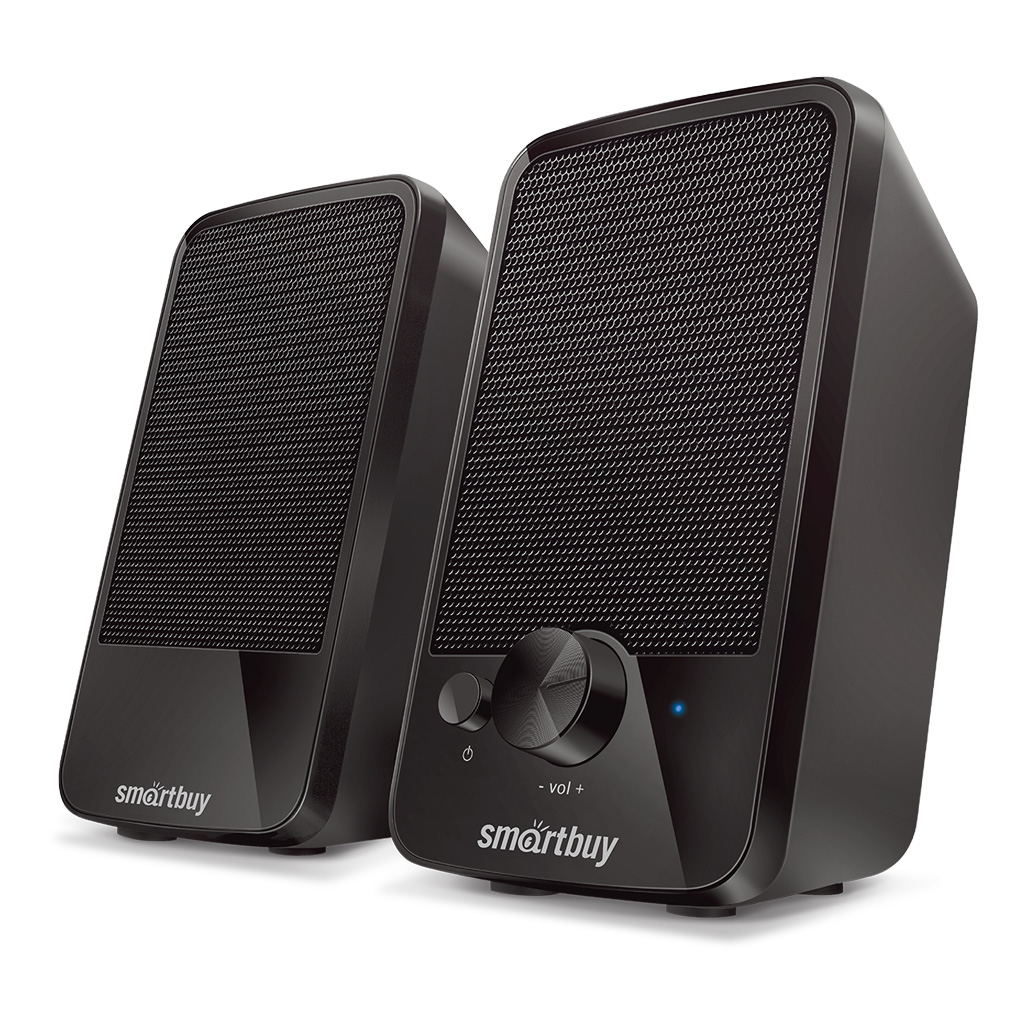 Акустическая 2.0 система SmartBuy W30, 6Вт, динамики 76мм, USB (SBA-4850) (1/20)