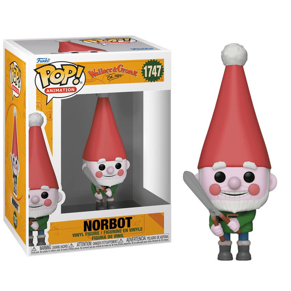 Фигурка Funko Pop! Animation: Wallace & Gromit - Norbot with Shears (1747)