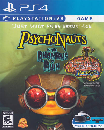 Psychonauts In The Rhombus of Ruin (PS VR) [PS4, английская версия]