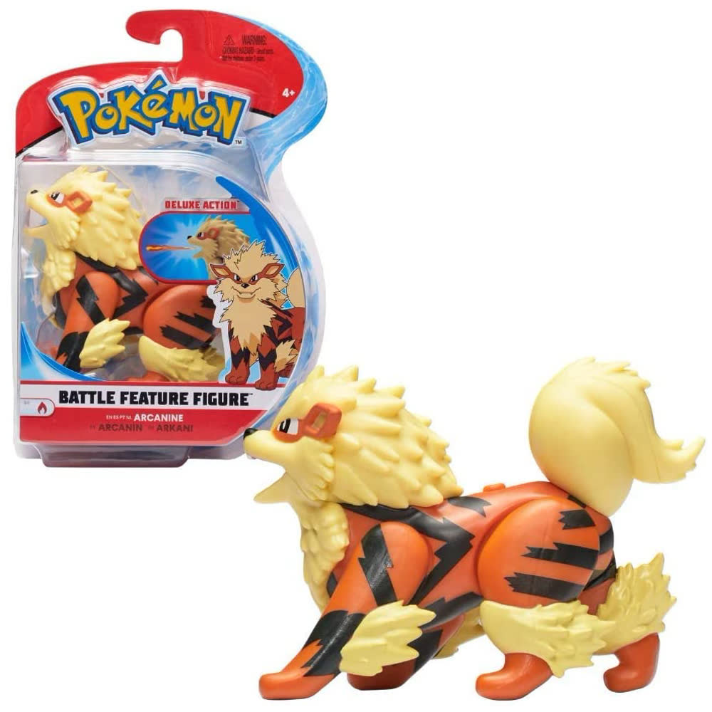 Фигурка Pokemon: Battle Feature Figure - Arcanine, Series 4