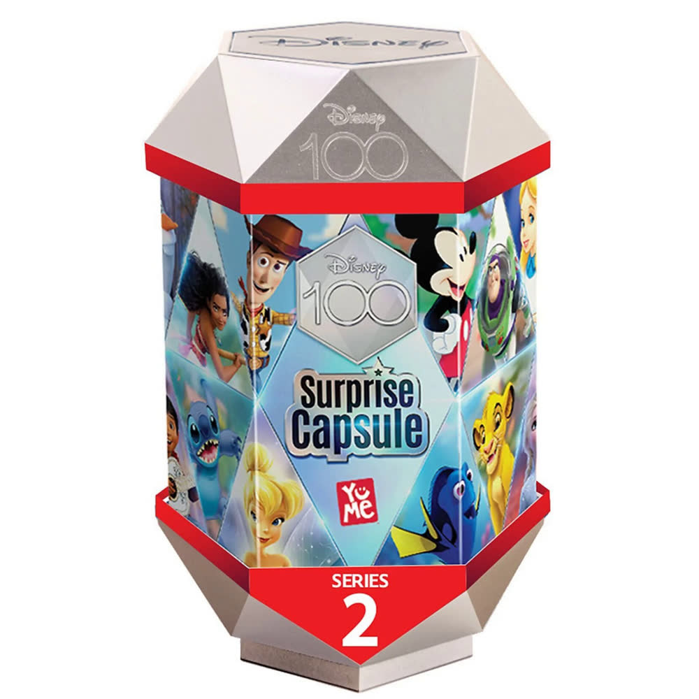 Случайная фигурка YuMe Toys - Disney 100 Surprise Capsules (Series 2)