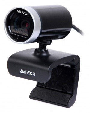 Веб-камера A4TECH PK-910P 2Mpix (1280x720) USB2.0 с микрофоном, черный (1/80)