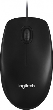 Мышь Logitech M100 черный оптическая (1000dpi) USB1.1
