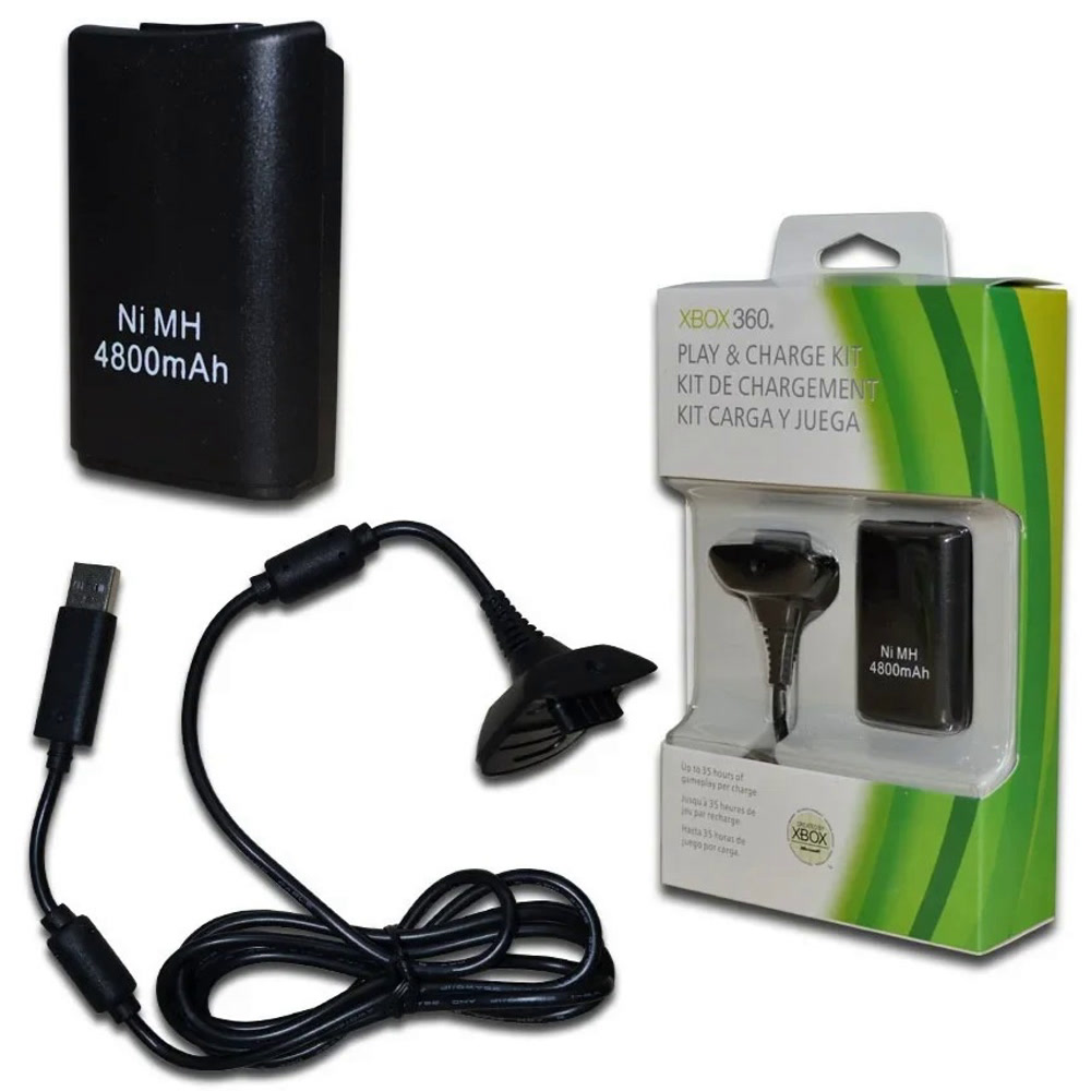 Набор X-BOX 360 2 в 1 (блок зарядки + акб 4800)