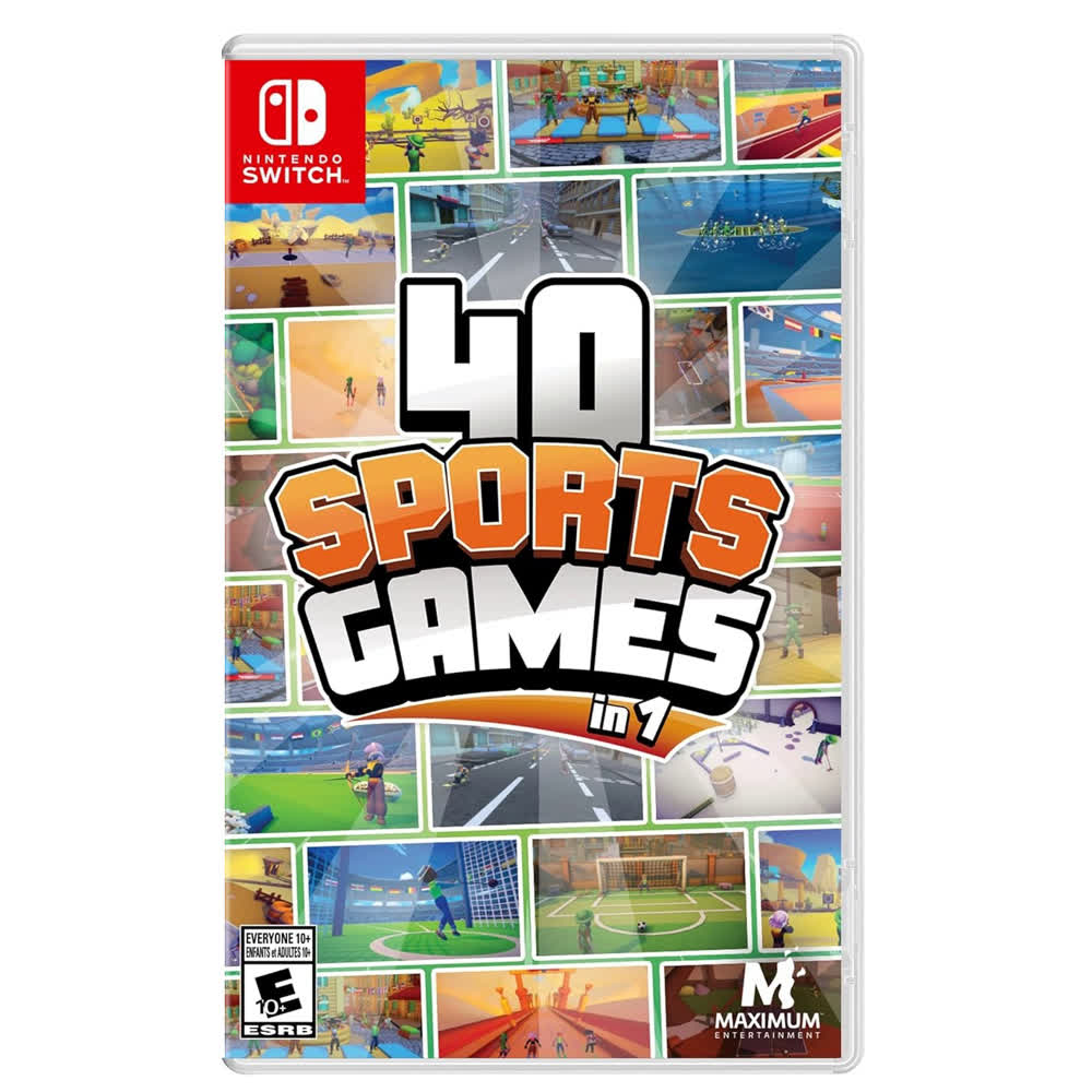 40 Sports Games in 1 [Nintendo Switch, английская версия]