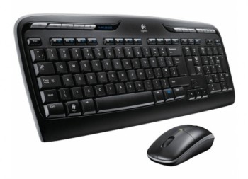 Клавиатура + Мышь Logitech MK330 клав:черный мышь:черный USB беспроводная Multimedia