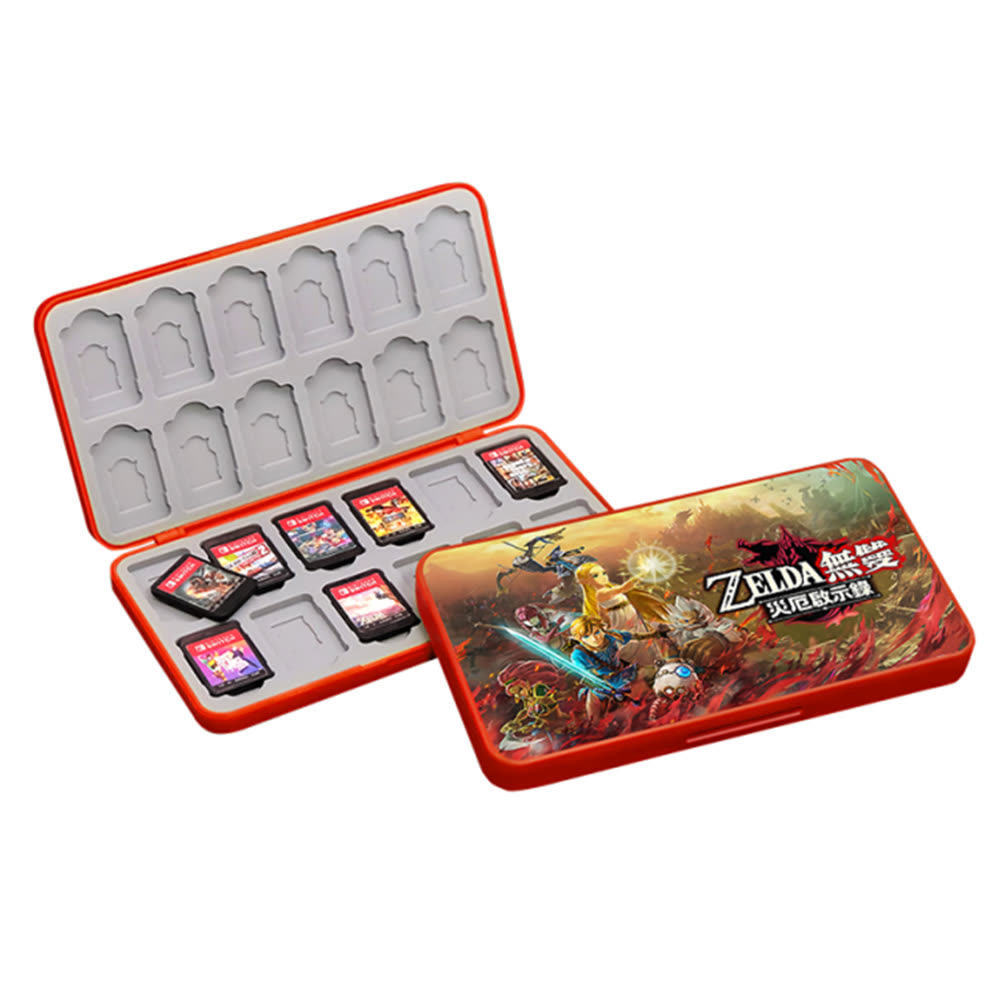 Кейс Nintendo Switch для хранения 24 картриджей Zelda (Battle)