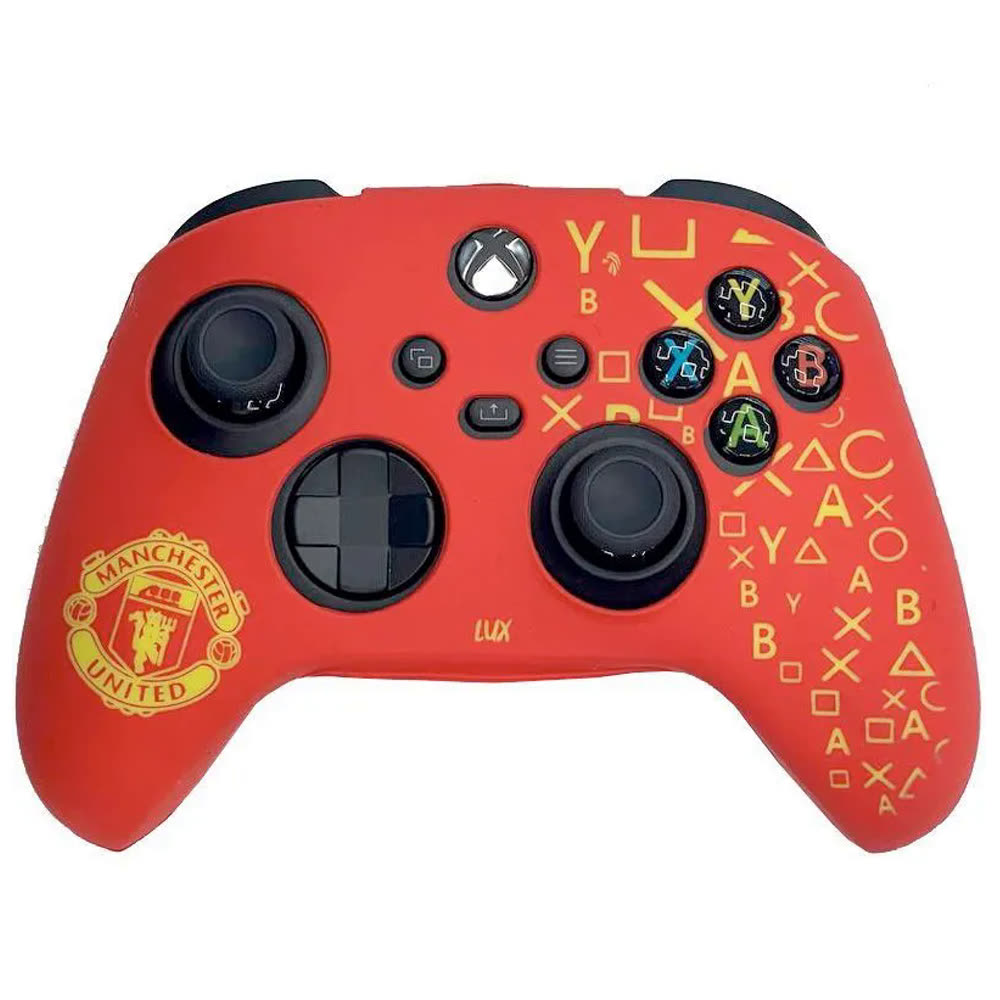Чехол защитный Xbox Series S/X - Xbox One Silicone Case for Controller FC Manchester United