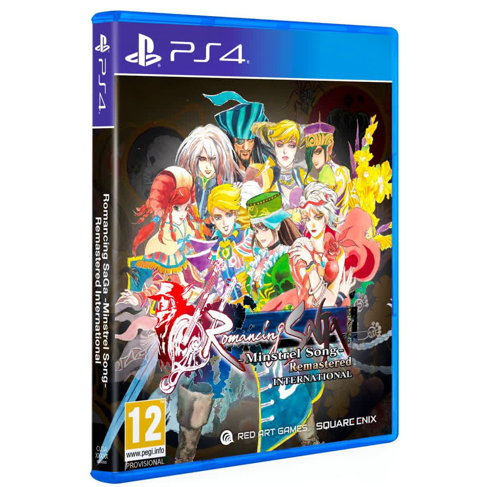 Romancing SaGa -Minstrel Song- Remastered International [PS4, английская версия]