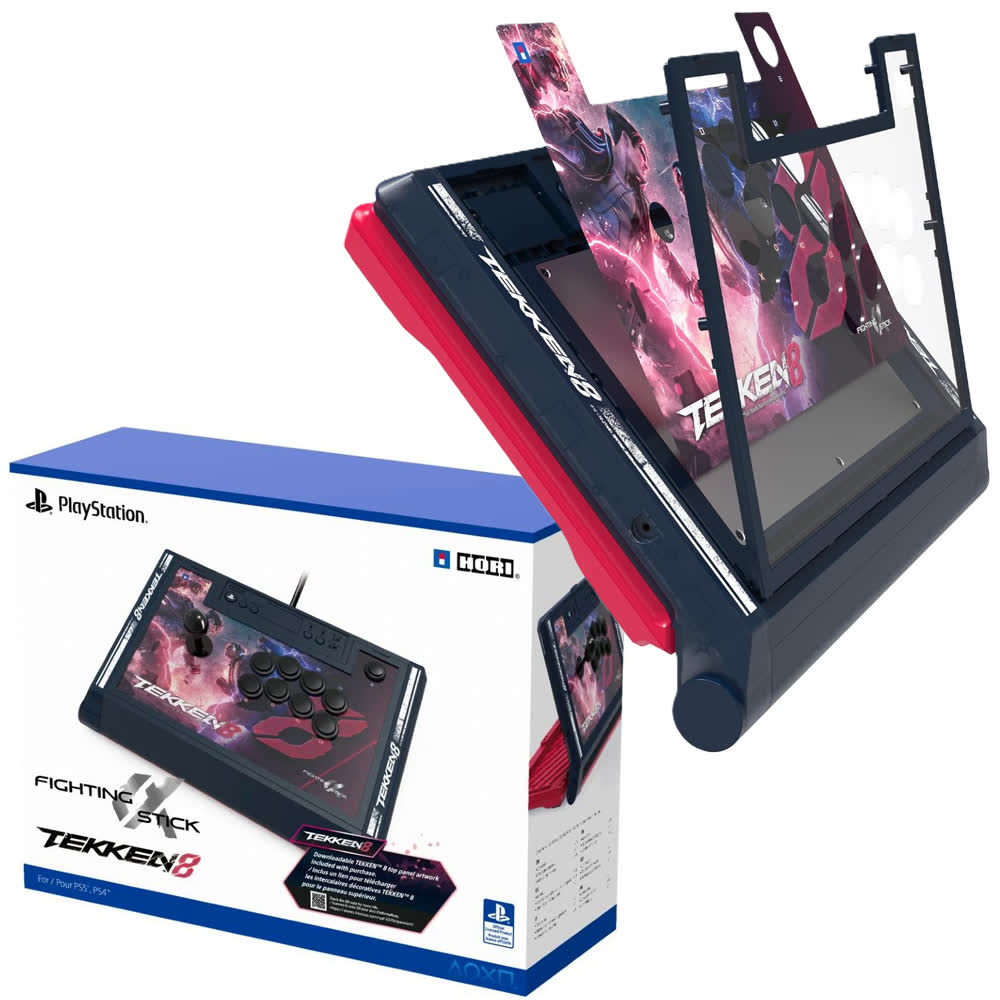 Контроллер PS5/PS4/PC Fighting Stick Alpha - Tekken 8 - HORI