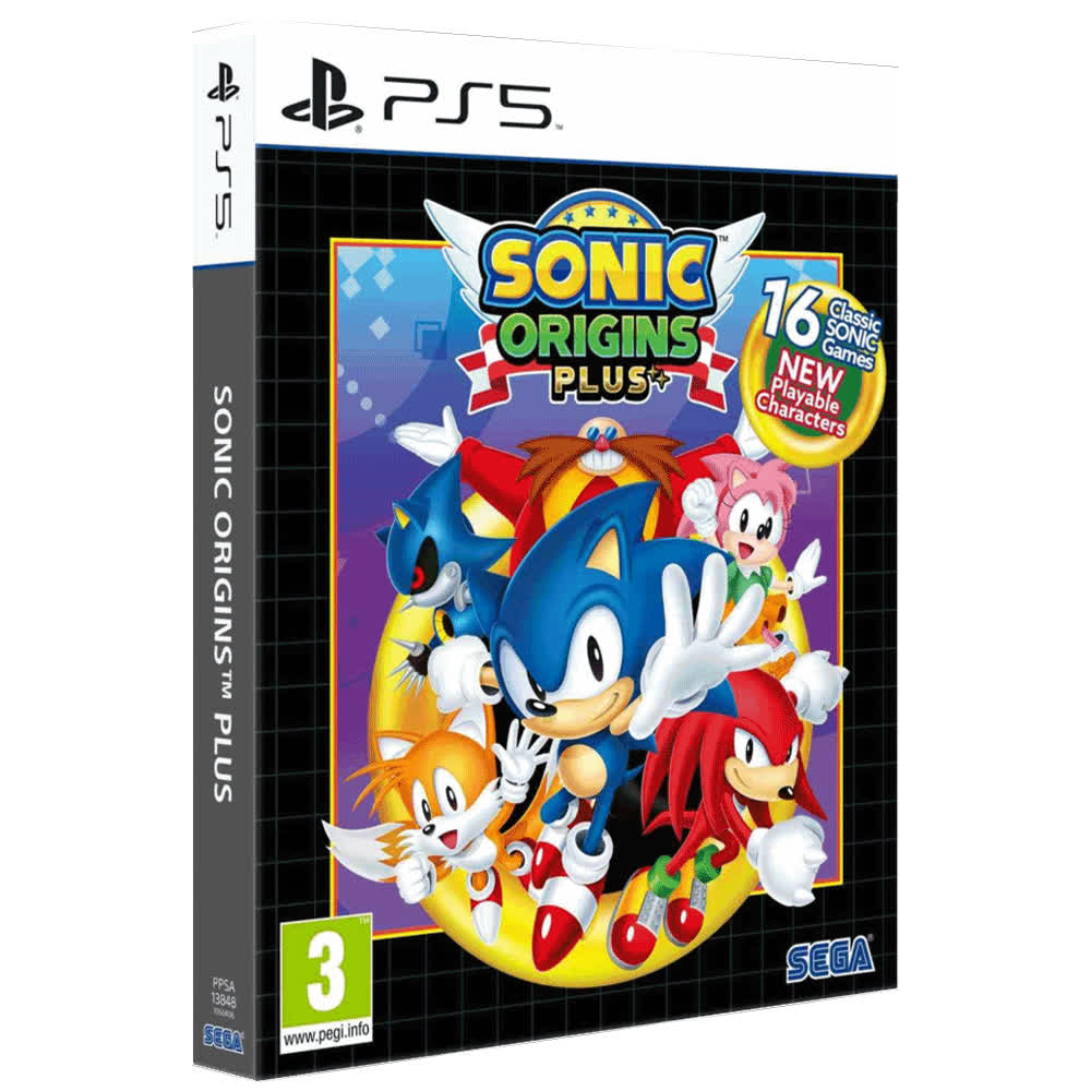 Sonic Origins Plus + Artbook [PS5, русские субтитры]