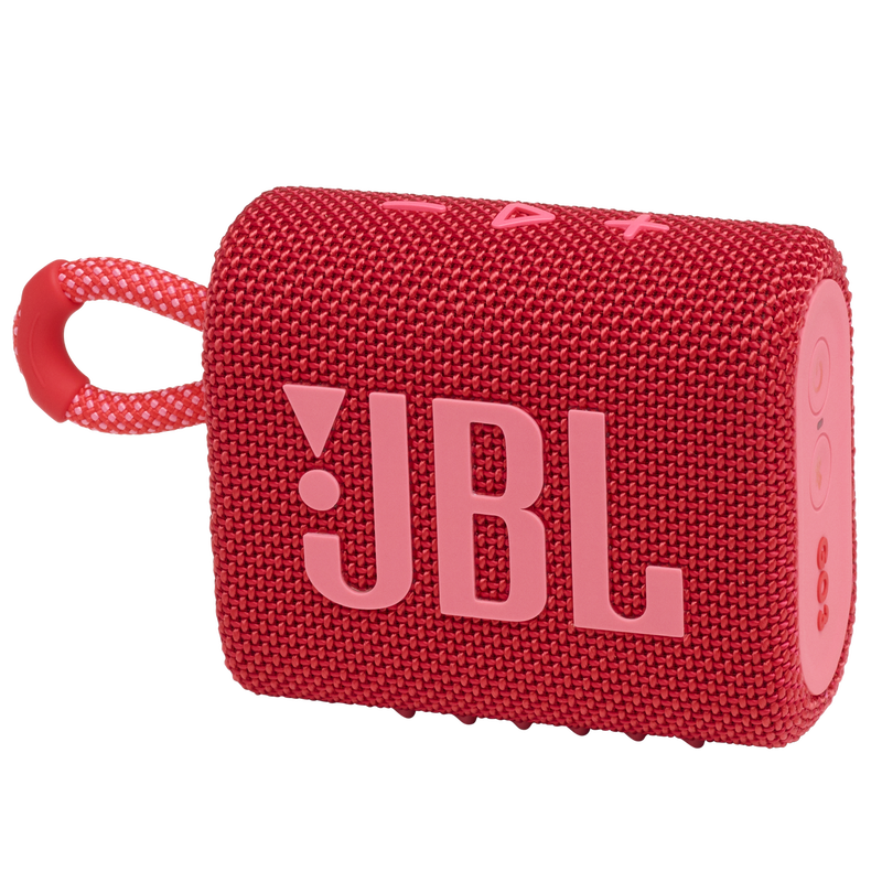 Портативная колонка JBL GO 3 красный 3W 1.0 BT (JBLGO3RED)