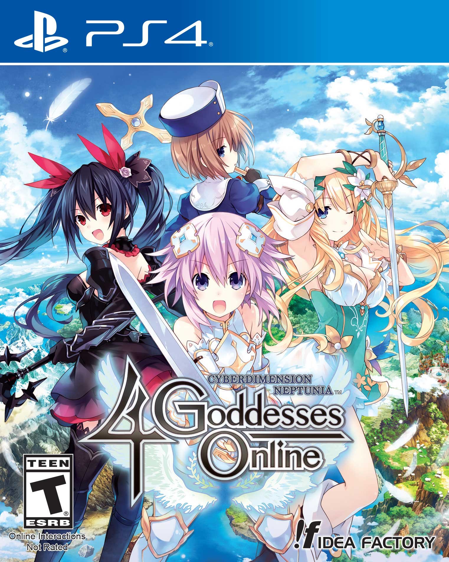 Cyberdimension Neptunia: 4 Goddesses Online [PS4, английская версия]