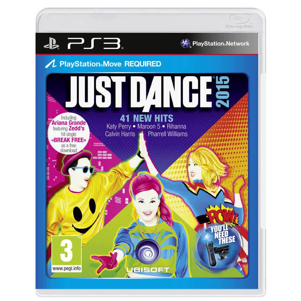 Just Dance 2015 (только для PS Move)  [PS3, английская версия]