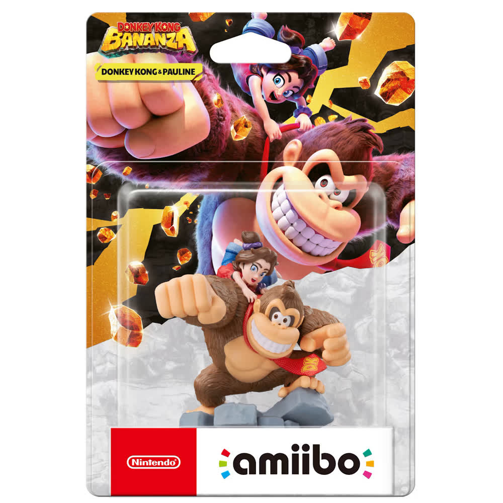 Donkey Kong & Pauline (Donkey Kong Bananza коллекция) [Nintendo Amiibo Character]