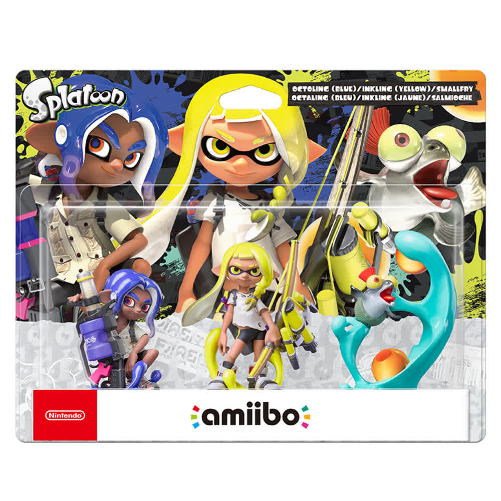 Inkling, Octoling and Smallfry (Splatoon 3 коллекция) [Nintendo Amiibo Character]