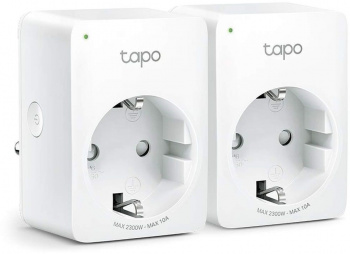 Умная розетка TP-LINK Tapo P100(2-pack), белый (1/36)