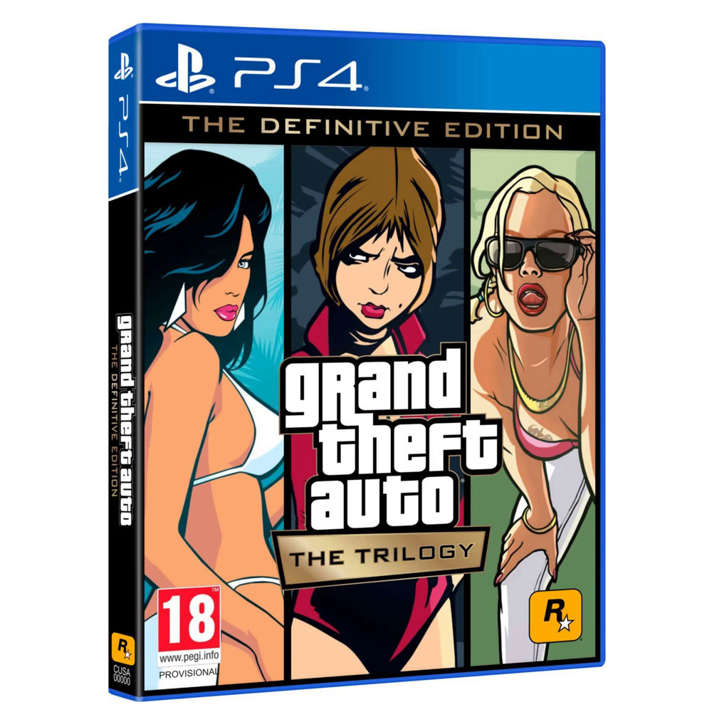 Grand Theft Auto: The Trilogy. The Definitive Edition [PS4, русские субтитры]
