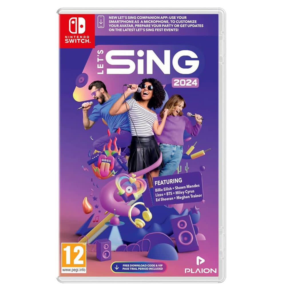 Let's Sing: 2024 [Nintendo Switch, английская версия]
