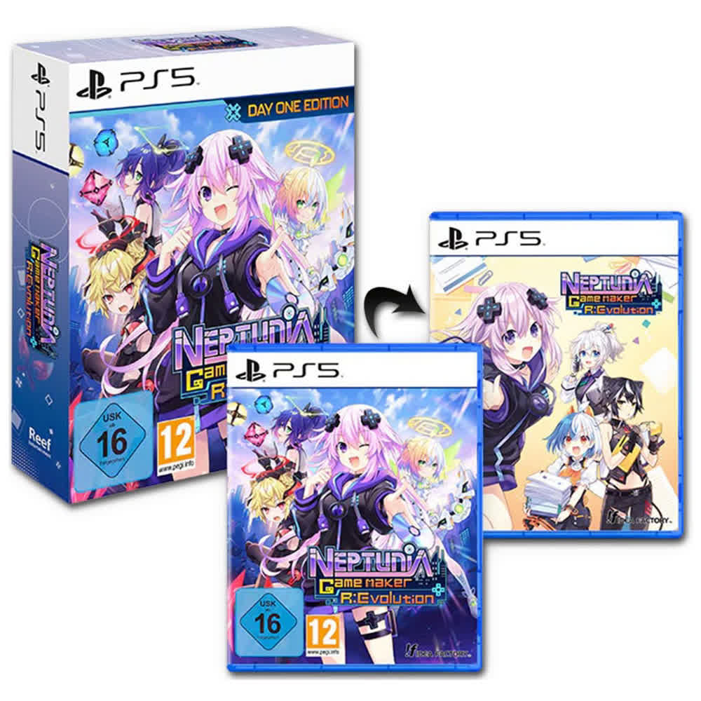Neptunia Game Maker R:Evolution - Day One Edition [PS5, английская версия]