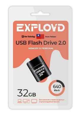 USB  32GB  Exployd  640  чёрный