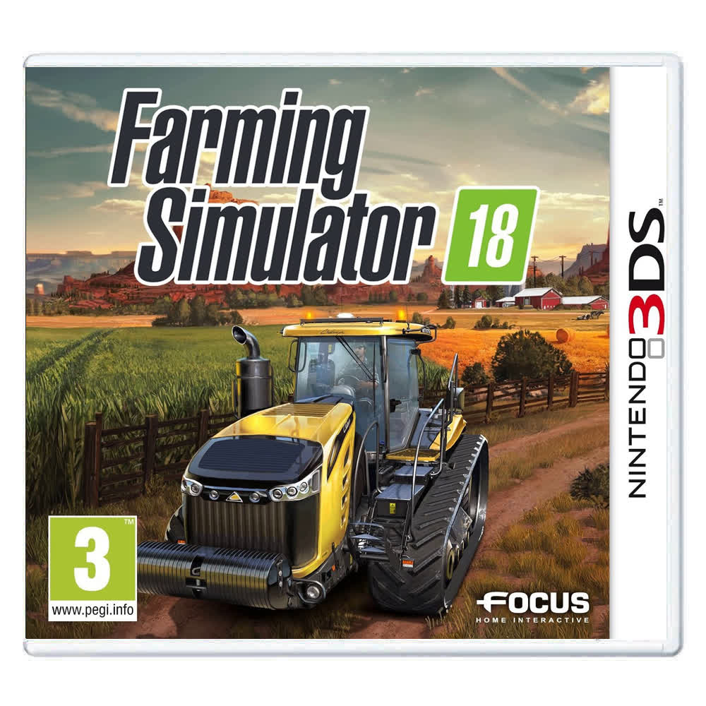 Farming Simulator 18 [3DS, английская версия]