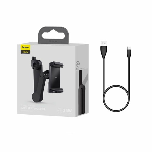 Держатель велосипедный Baseus, WXHZ-01, Energy , для смартфона, пластик, Type-C, шарнир, беспроводна