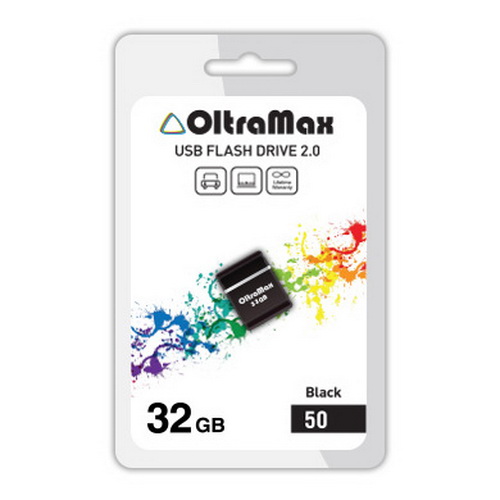 USB  32GB  OltraMax   50  чёрный