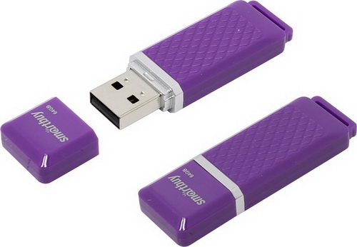 USB  64GB  Smart Buy  Quartz  фиолетовый