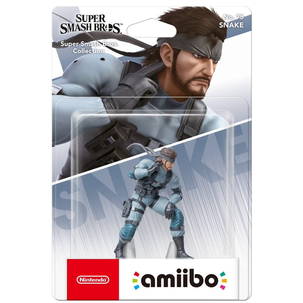 Snake №75 (Super Smash Bros. коллекция) [Nintendo Amiibo Character]