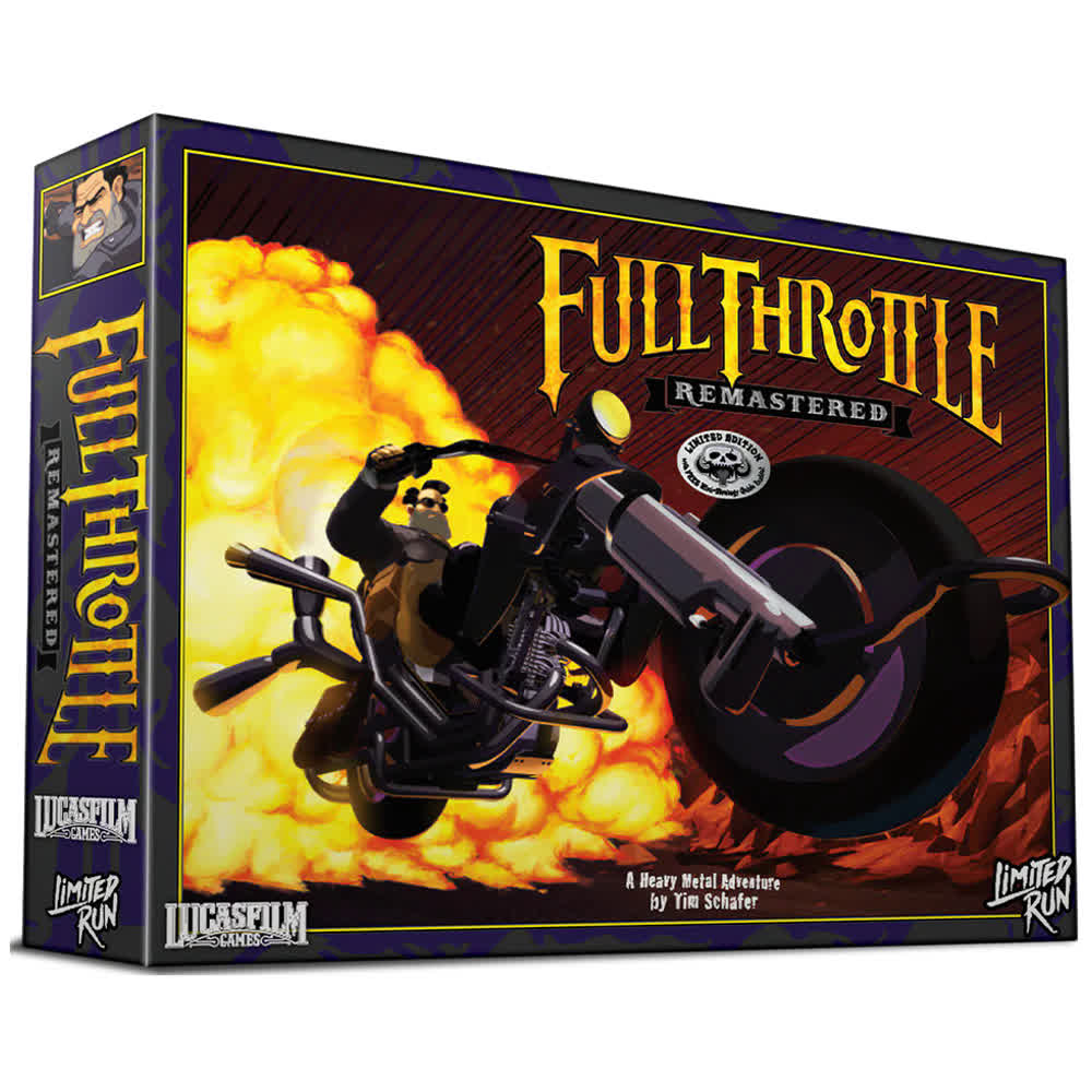 Full Throttle Remastered - Collector's Edition (Limited Run #483) [PS4, английская версия]