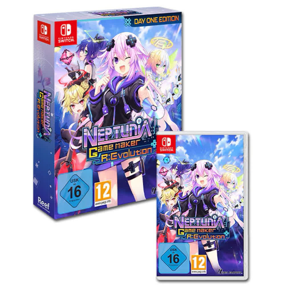 Neptunia Game Maker R:Evolution - Day One Edition [Switch, английская версия]