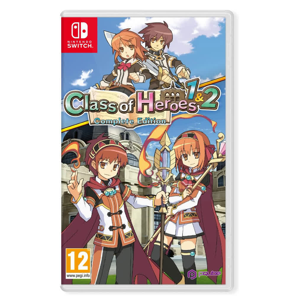 Class of Heroes 1+2 [Switch, английская версия]