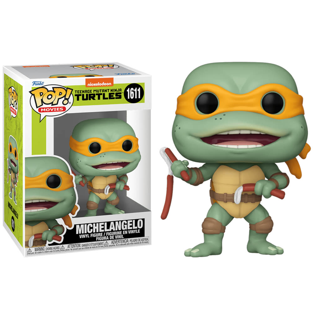 Фигурка Funko Pop! Movies: Teenage Mutant Ninja Turtles - Michelangelo (Sausage Nunchucks) (1611)
