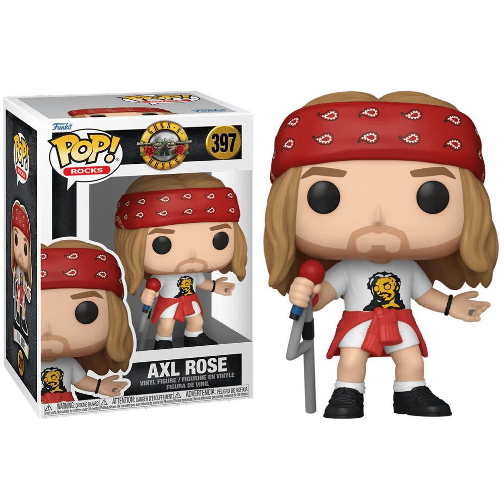 Фигурка Funko Pop! Rocks: Guns N Roses - Axl Rose 1992 (397)