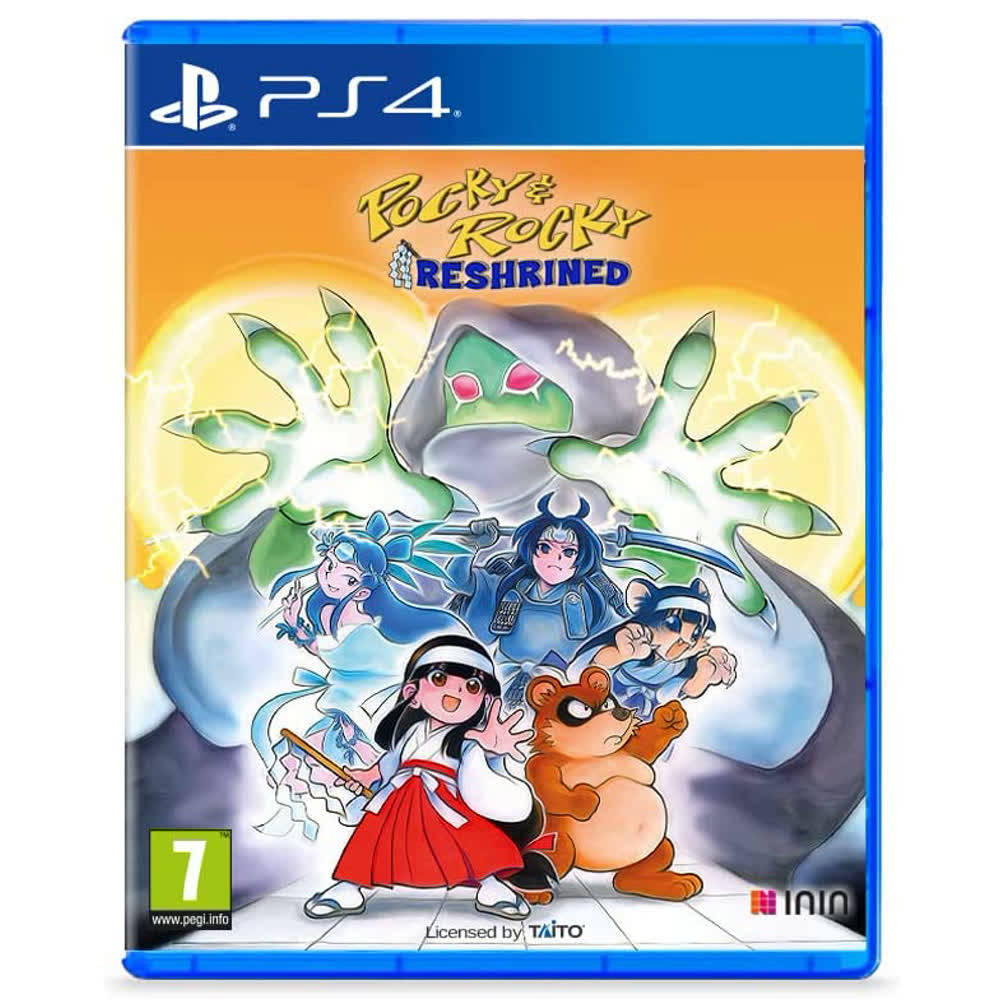 Pocky & Rocky Reshrined [PS4, английская версия]