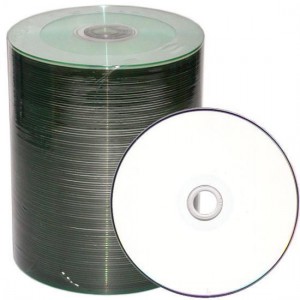 Диск CD-R 80 min 52x для печати (СМС) inkjet SP-100 (600)