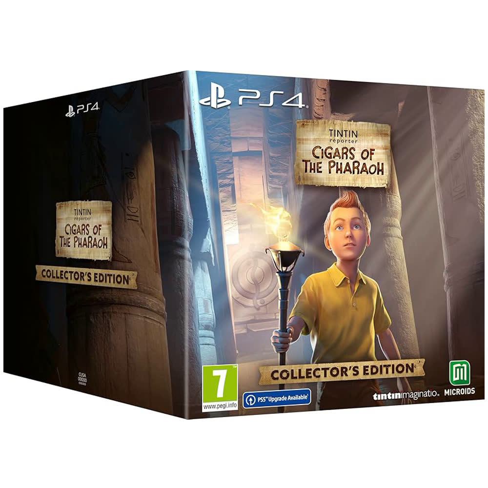 Tintin Reporter - Cigars of the Pharaoh - Collector's Edition [PS4, русские субтитры]